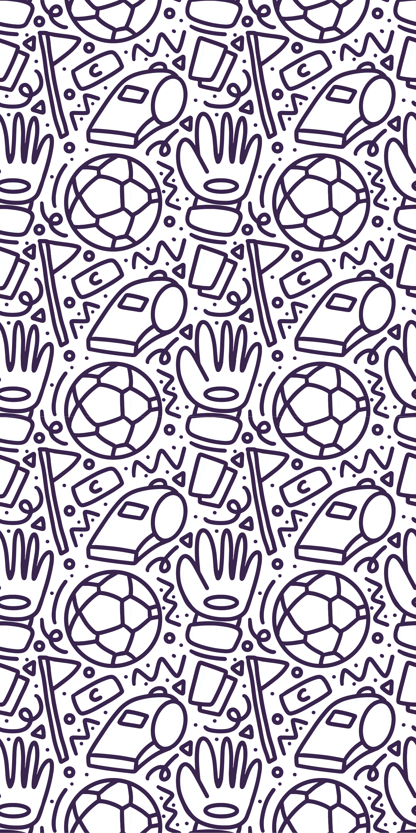 Yatak odası pvc halı spor karikatür tasarımı - TenStickers