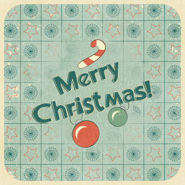 Yatak odası pvc halı - merry christmas dekoratif tabela - TenStickers