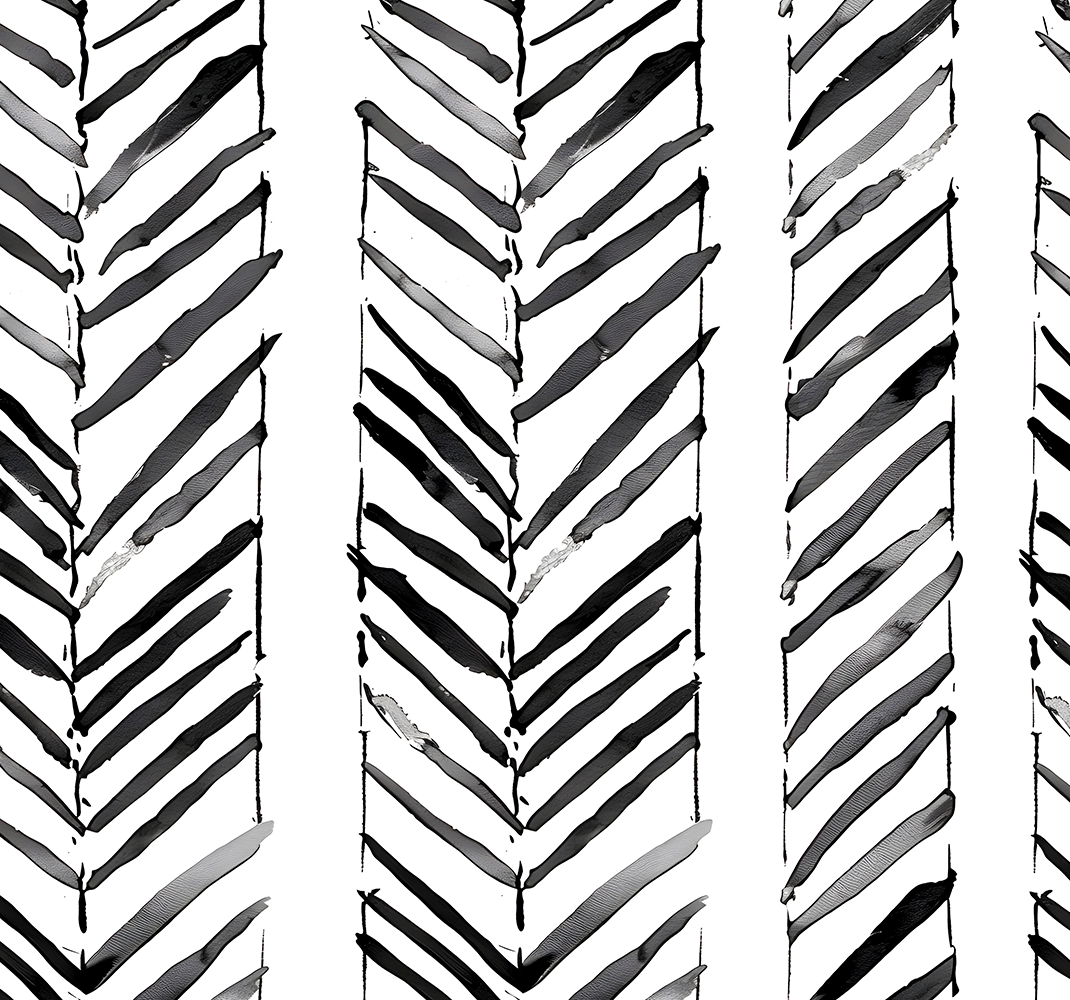 Ofis pvc halı siyah beyaz geometrik tasarım - TenStickers