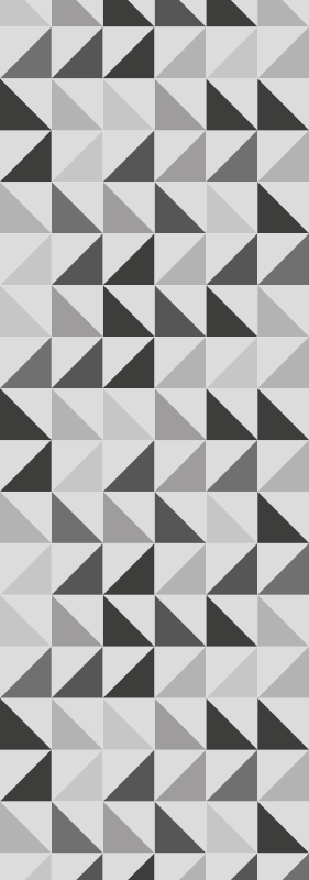 Ofis pvc halı geometrik Üçgenler - TenStickers