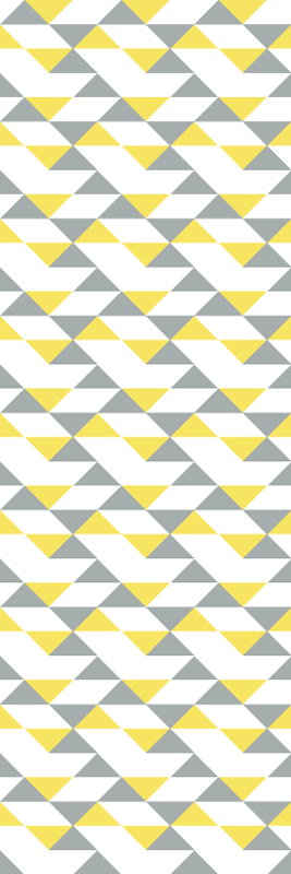 Yatak odası pvc halı gri pantone desenli - TenStickers