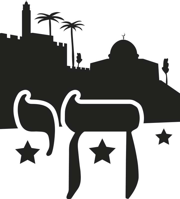 Yatak odası pvc halı chai sembolü - TenStickers