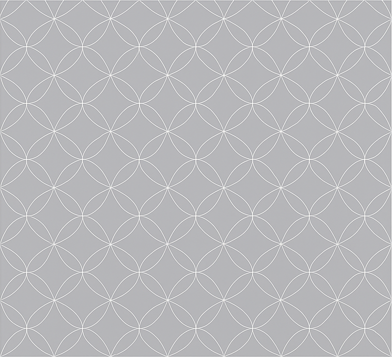 İskandinav pvc halı gri geometrik soyut çiçekler - TenStickers