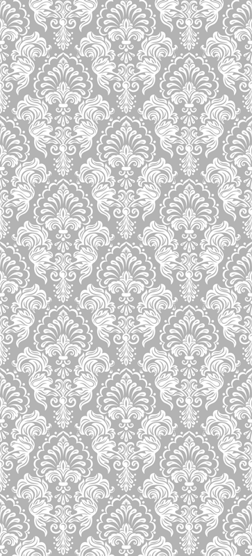 Vintage pvc halı damask tarzı dikişsiz - TenStickers