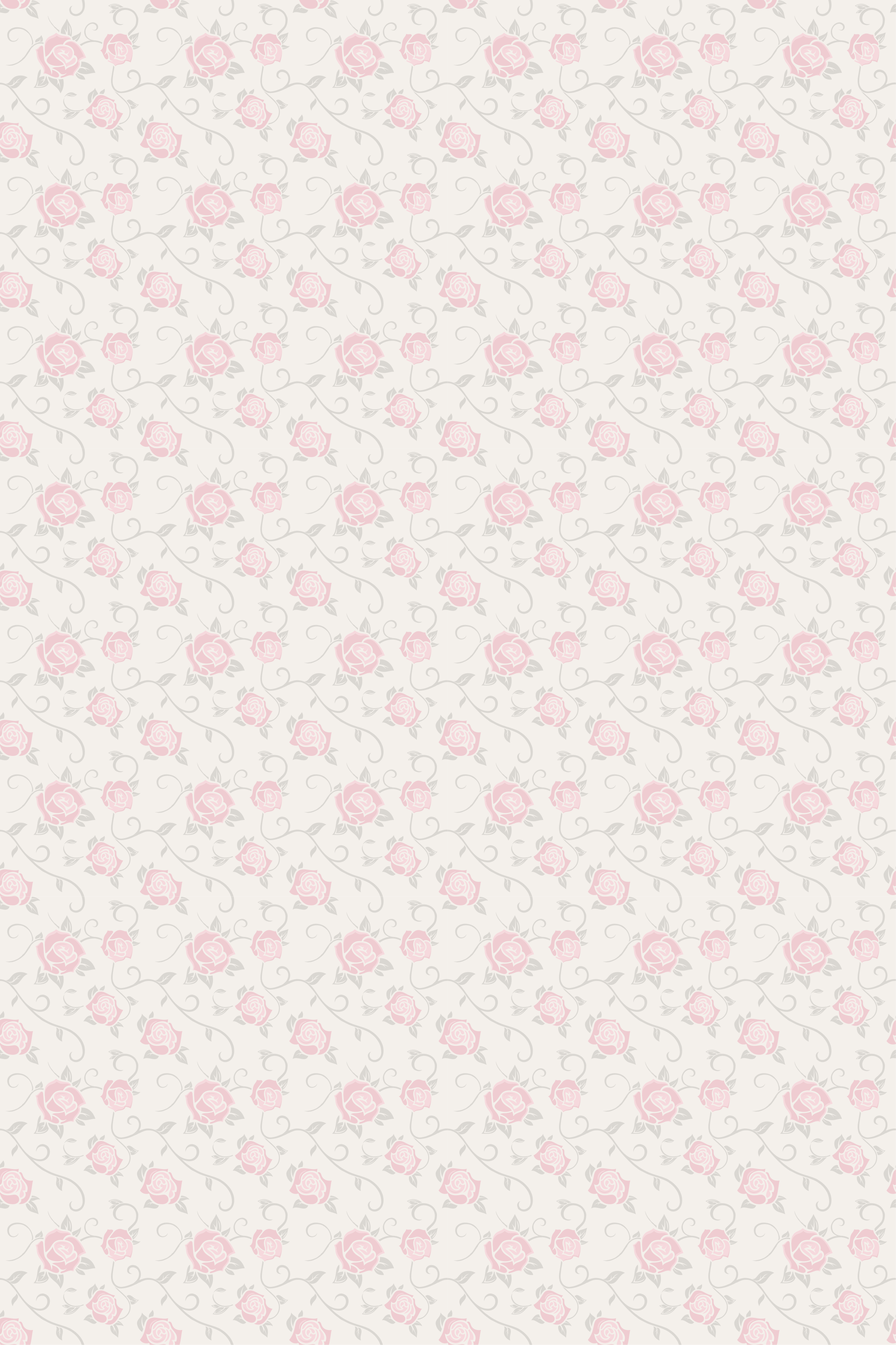Vintage pvc halı küçük çiçekler vintage tarzı - TenStickers