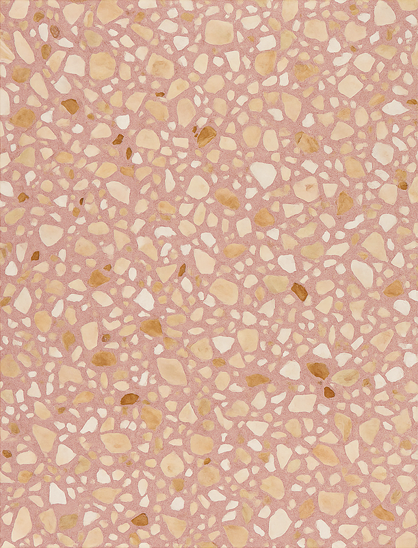 Doku pvc halı rose earth terrazzo - TenStickers
