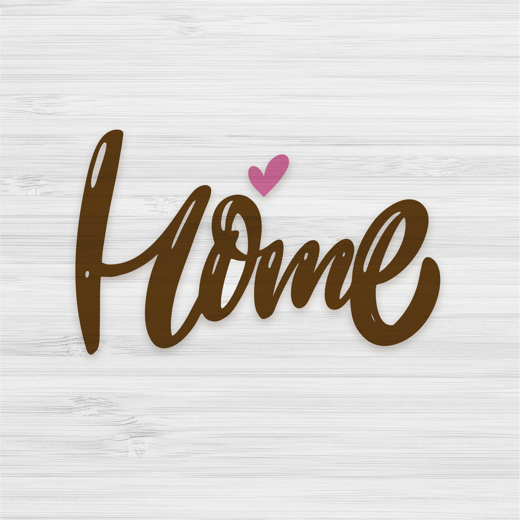 Ahşap zeminli vintage beyaz ev cümleleri ile pvc halı - TenStickers