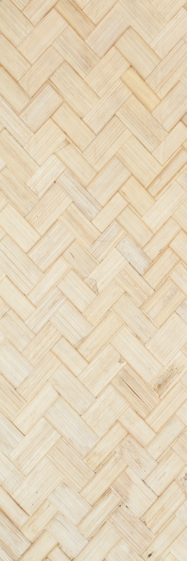 Doku pvc halı beyaz zigzag parke tarzı - TenStickers