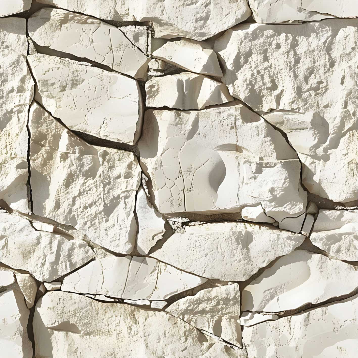 Light beige doku pvc halı - TenStickers