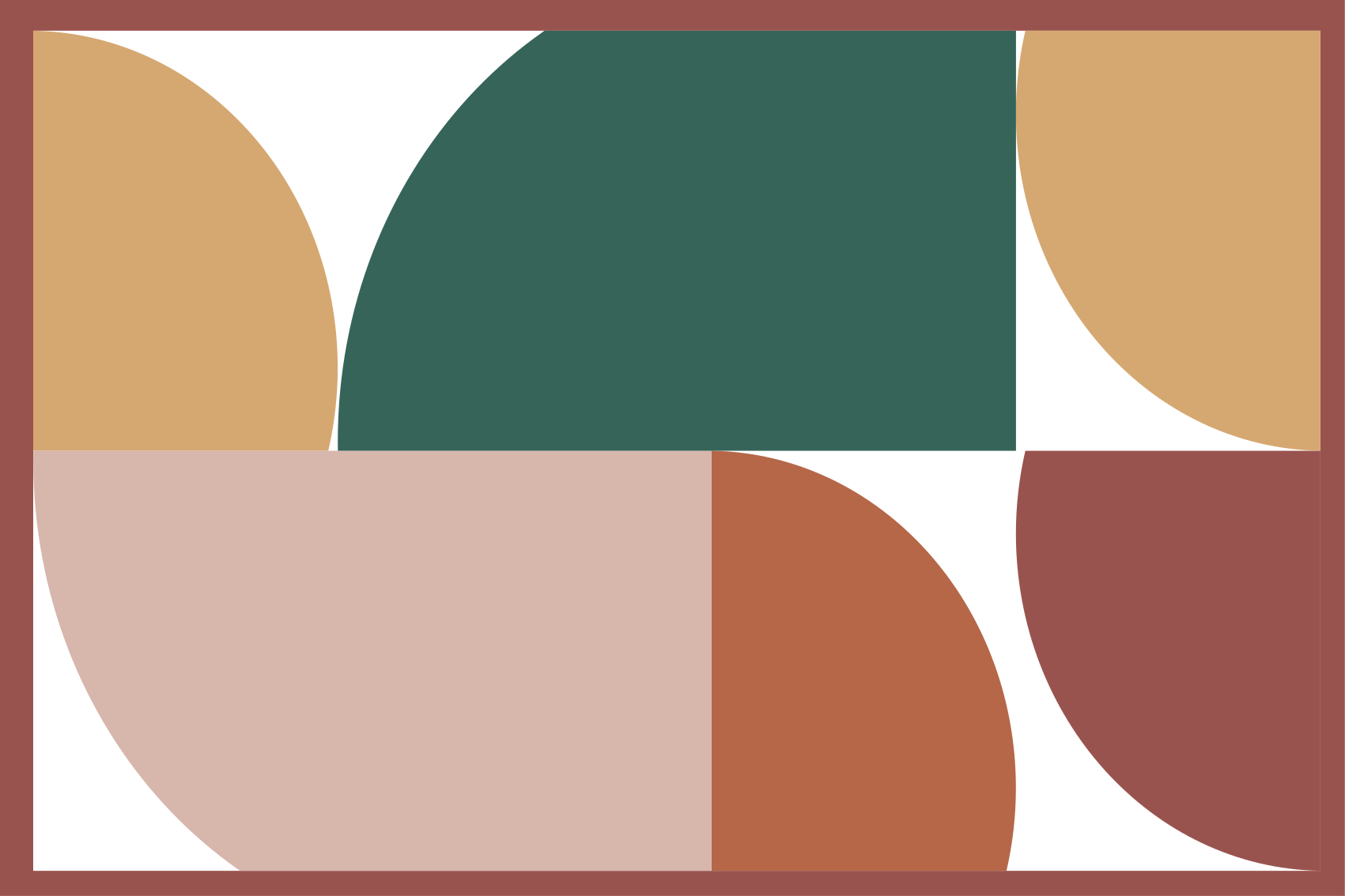 Geometrik pvc halı soyut desenli sanat - TenStickers