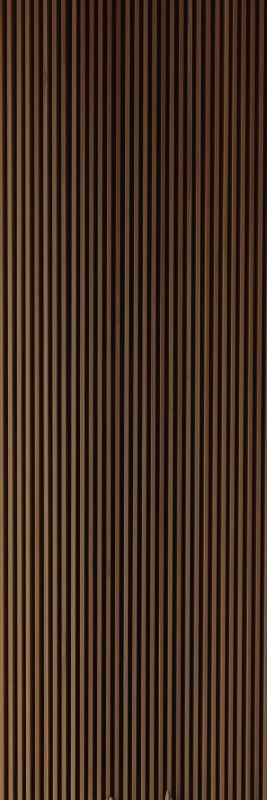 Kahverengi pvc halı ahşap tarzı teak dikey desen - TenStickers