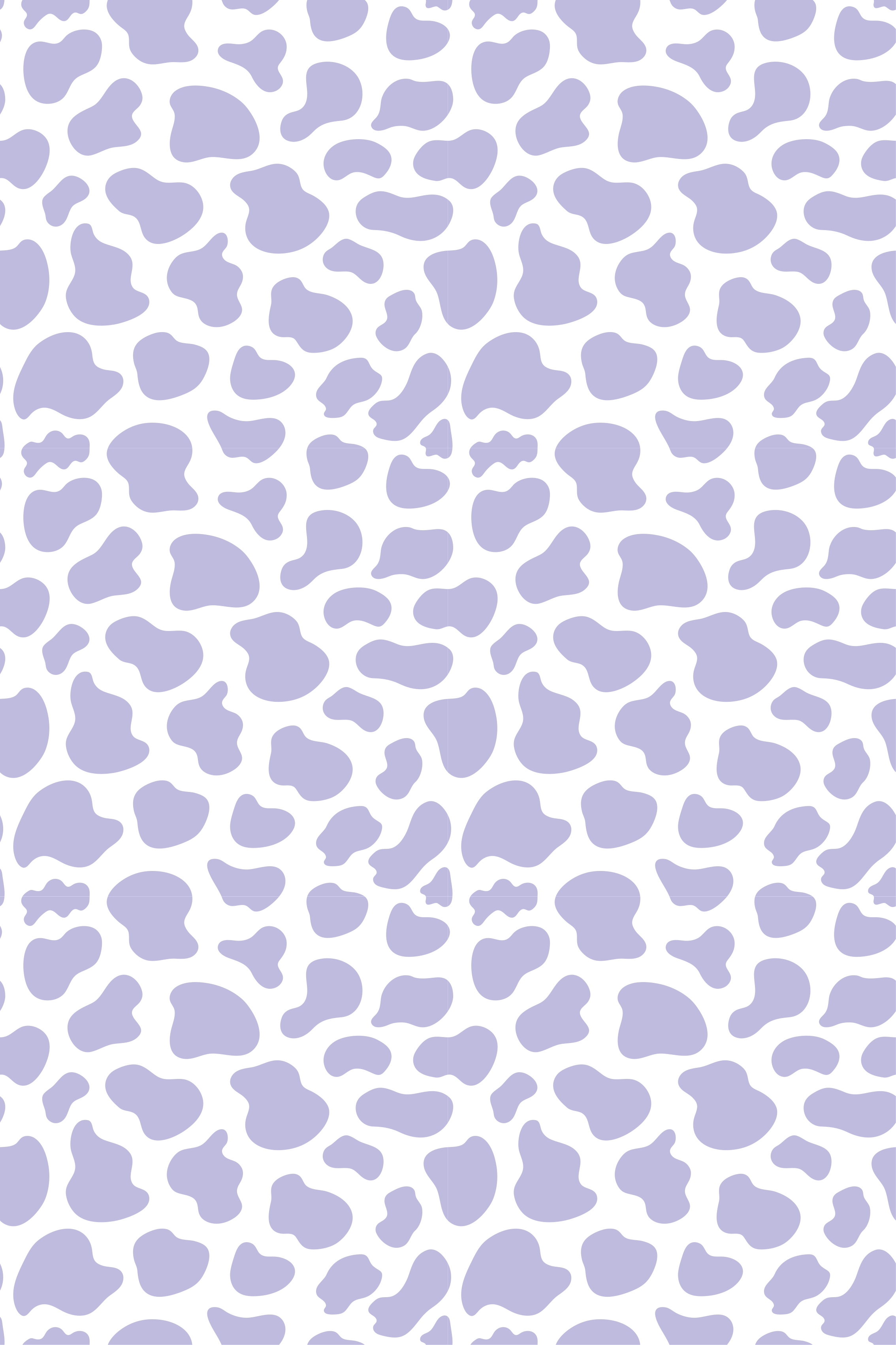Mor pvc halı leopar desenli - TenStickers