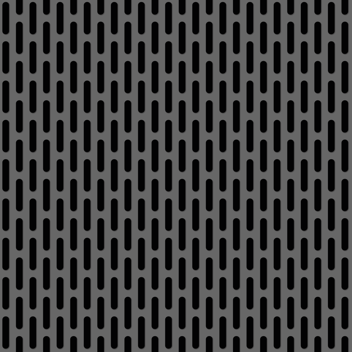 Siyah pvc halı - siyah metal ızgara - TenStickers