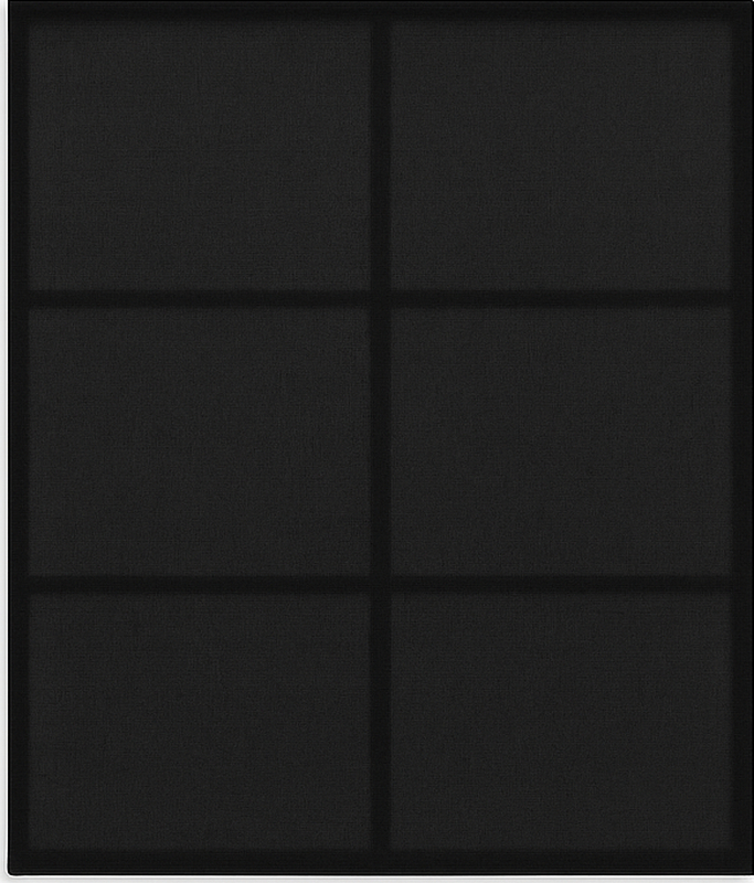 Siyah pvc halı modern blok deseni - TenStickers