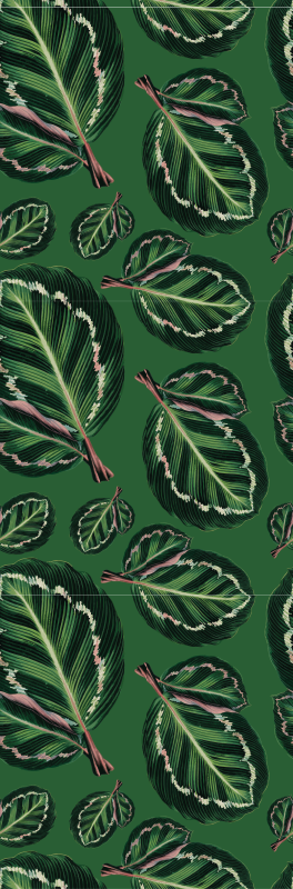Yeşil pvc halı green maranta - TenStickers