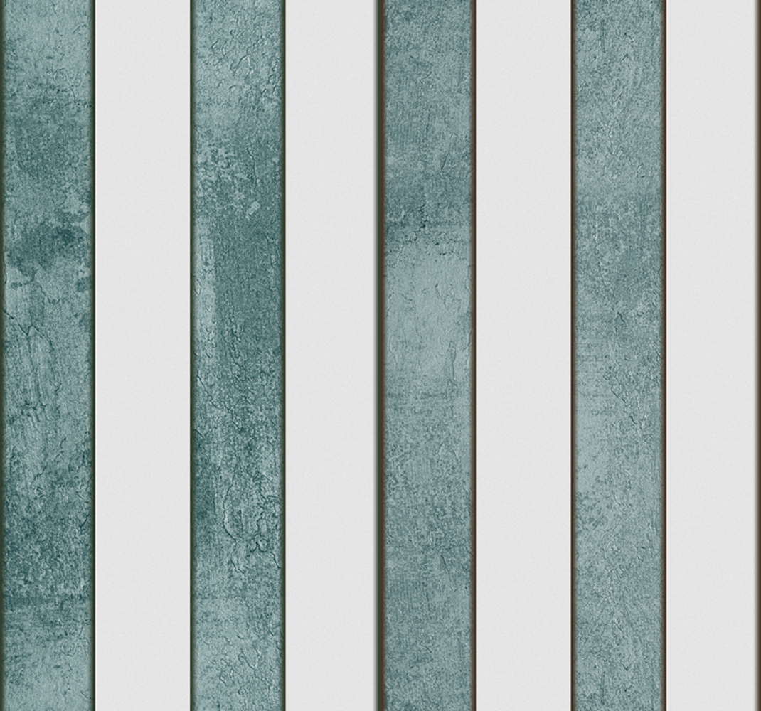 Balkon ve dış mekan için pvc halı Çizgili beton dokusu - TenStickers