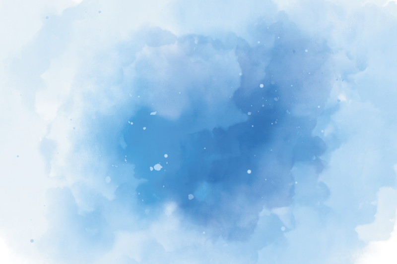 Vinil halı modern suluboya gökyüzü - TenStickers