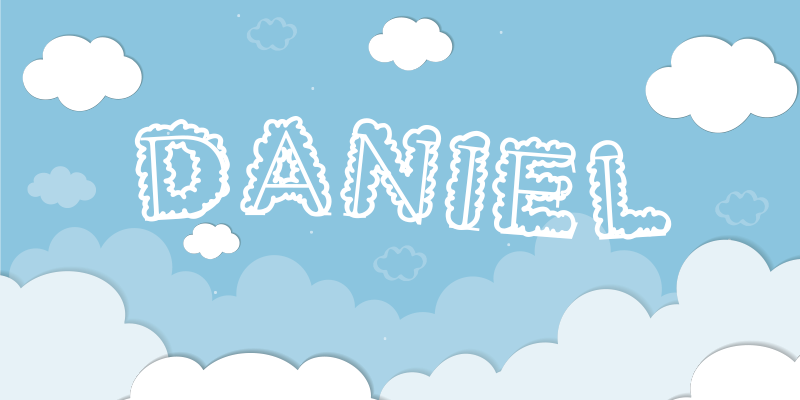 Muhteşem özelleştirilebilir gökyüzü bebek vinil kilim - TenStickers