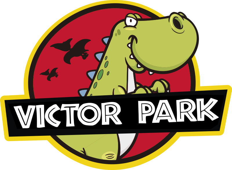 Personnalised jurassic park çocuklar vinil halı - TenStickers