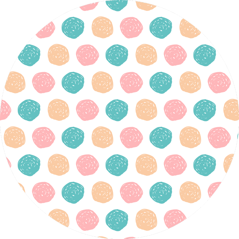 Minimalist vinil halı lekeli - TenStickers