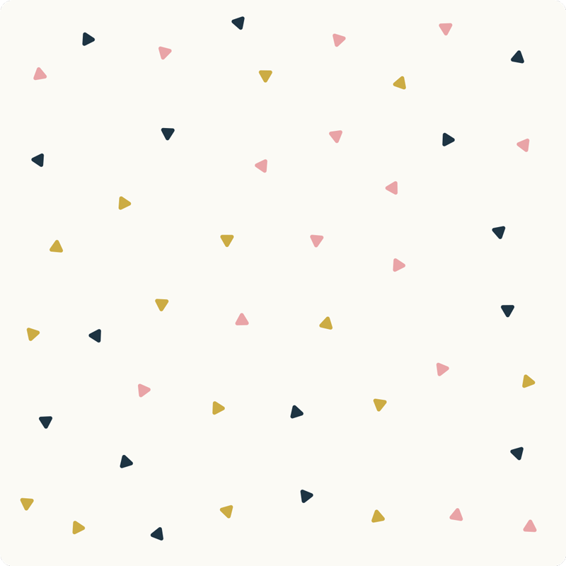 Minimalist vinil halı üçgenler - TenStickers