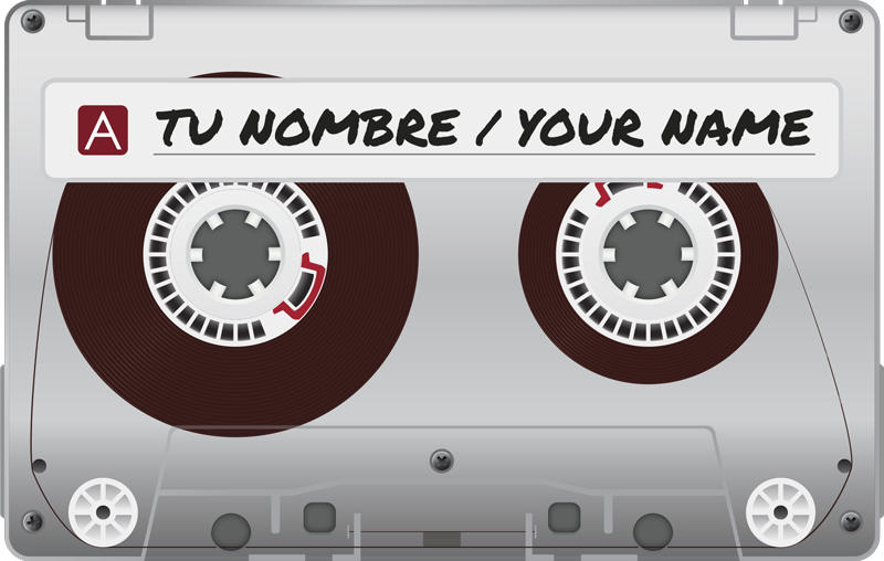 Halı pvc radyo kaset adı - TenStickers