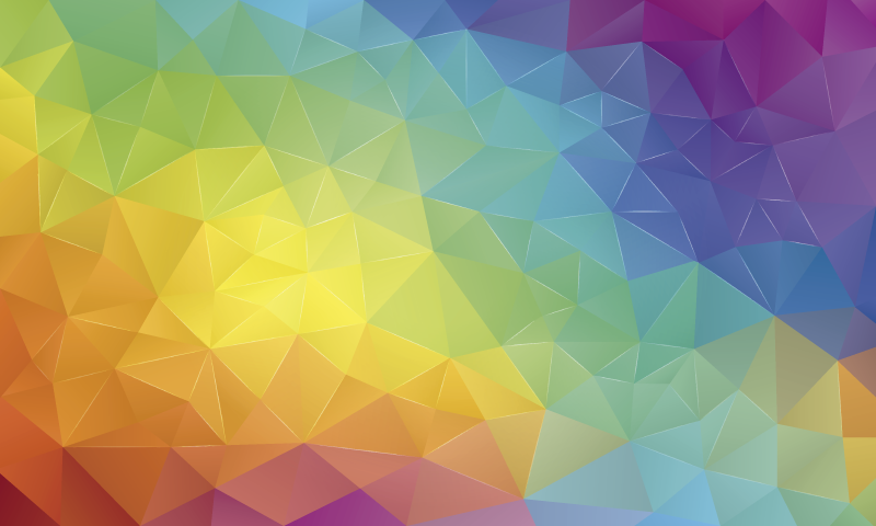 çarpıcı renkli mozaik mozaik vinil halı - TenStickers