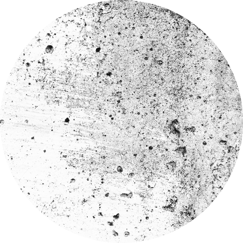 üstün yuvarlak çimento etkisi vinil halı - TenStickers