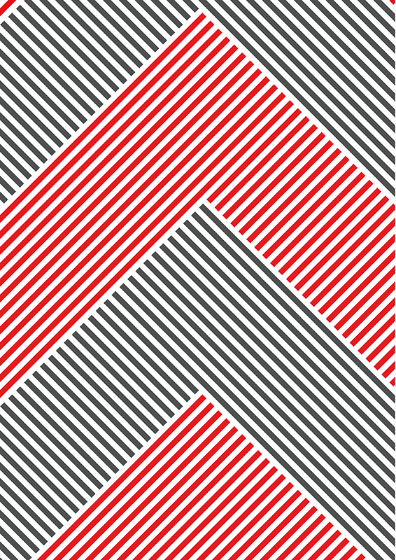 Renkli çizgiler ile modern mat modern vinil halı - TenStickers