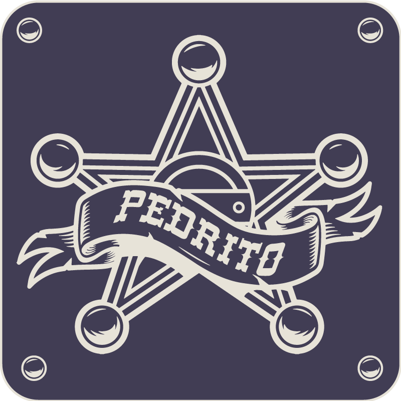 Şerif adı ile vinil halı adı - TenStickers