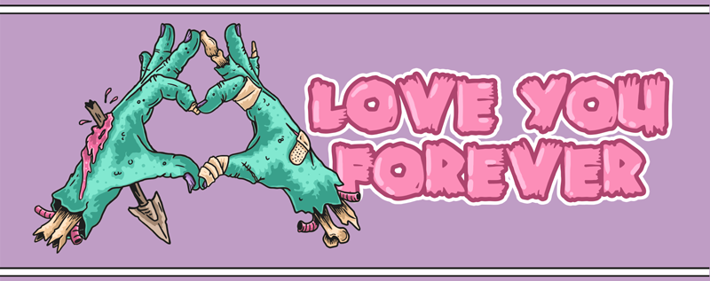 Kanlı eller vinil halı tasarımı - TenStickers