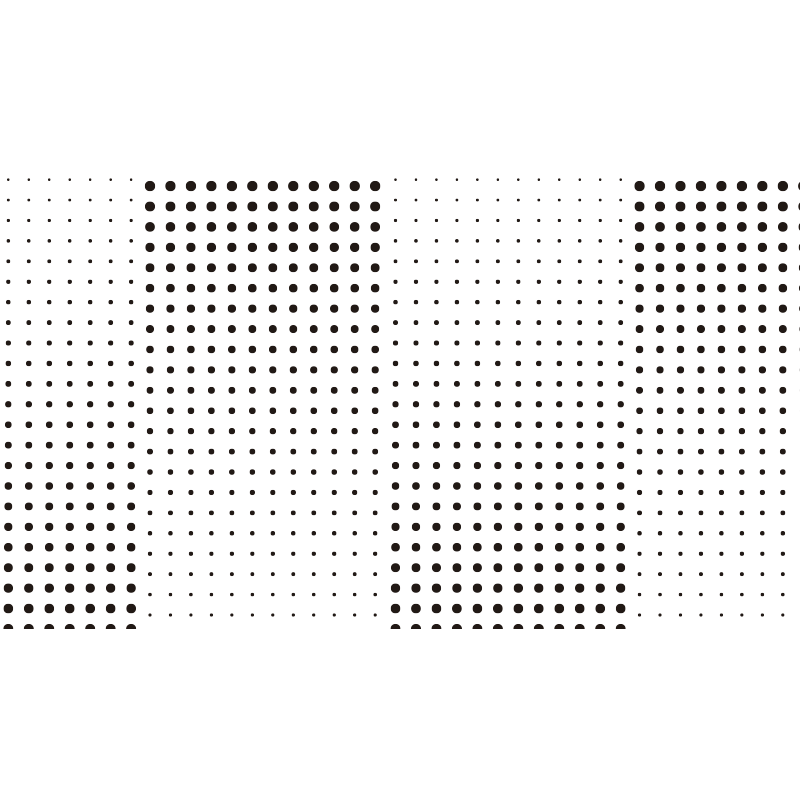 çizgili yer altlıklı siyah noktalar - TenStickers