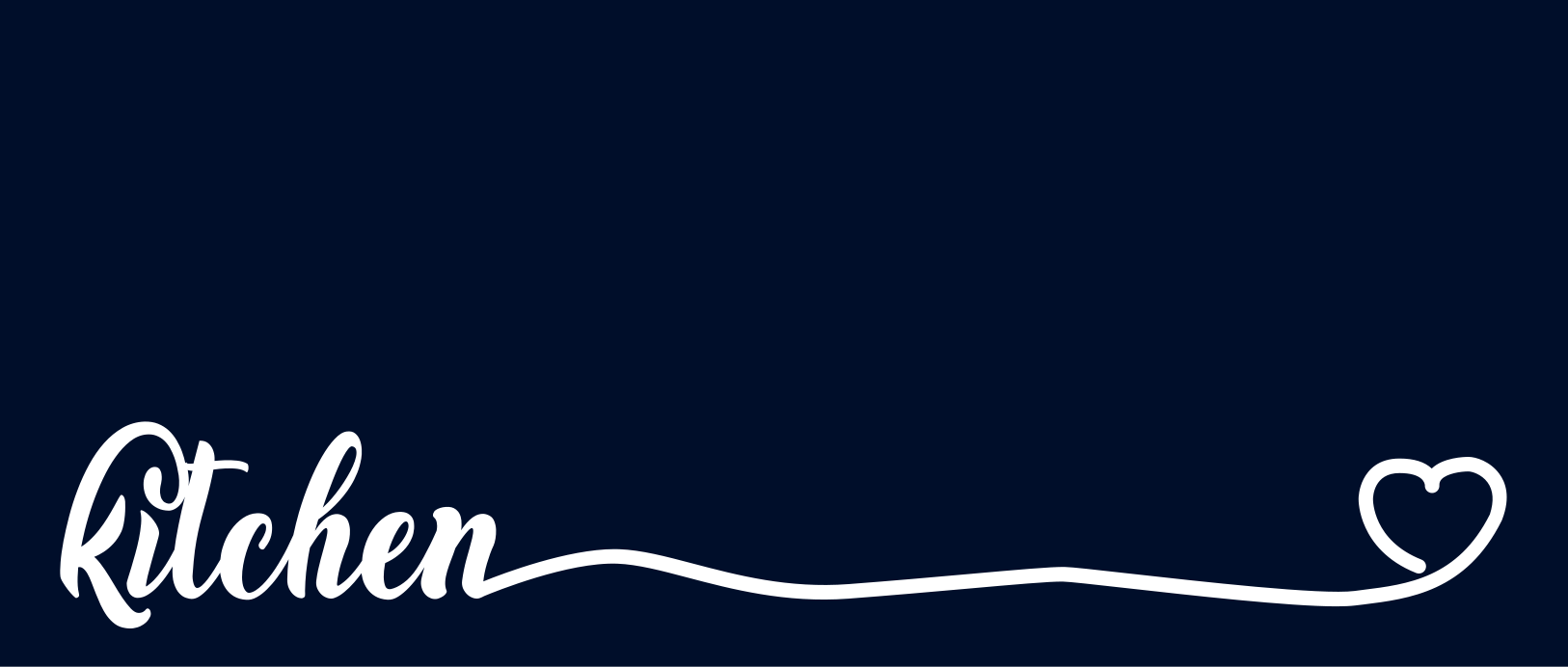 Vinil halı mutfak ve kalp özel kilim - TenStickers