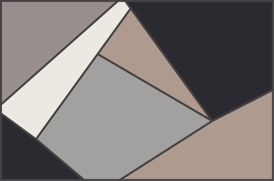 Vinil halı geometrik şekiller bej geometrik - TenStickers