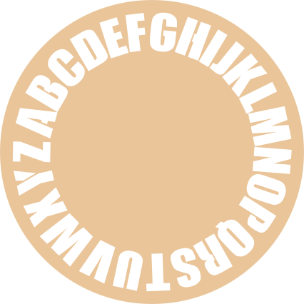 çocuklar için vinil halı vintage alfabe - TenStickers