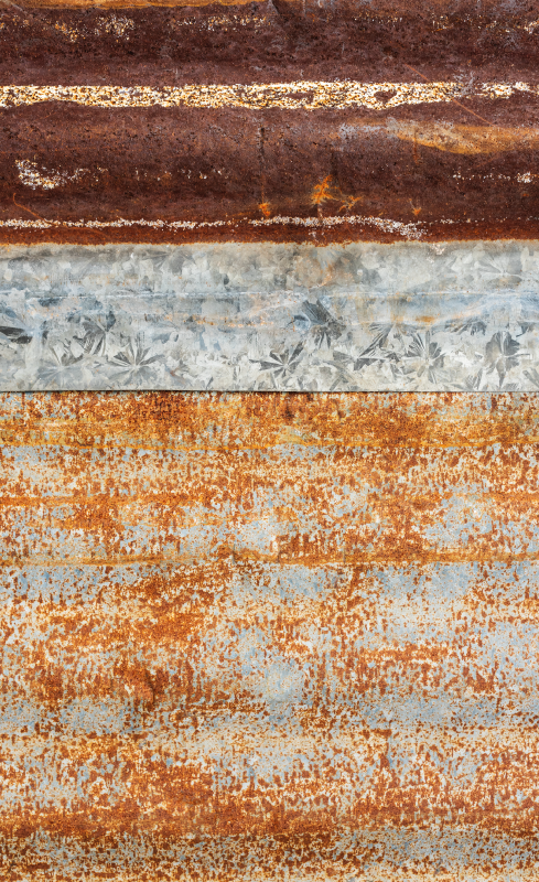 Eski paslı vintage vinil halı - TenStickers