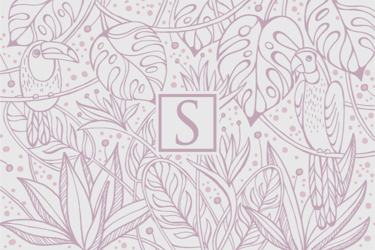 özel orman motifi isimlerle pvc halı - TenStickers