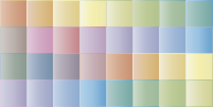 Renkli pikselleşme mutfak pvc halı - TenStickers