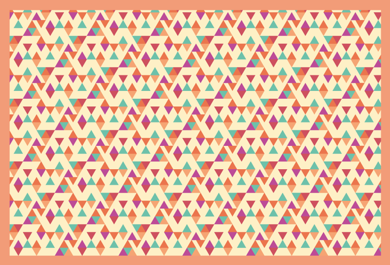 Mozaik desenli yolluk mozaic pvc halı - TenStickers