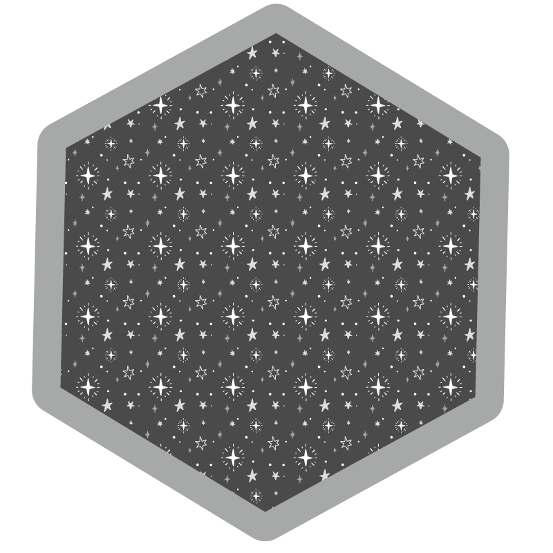 Yıkanmış gri çocuk yıldız kilim - TenStickers