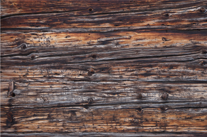 Vintage ahşap efektli vinil halı - TenStickers