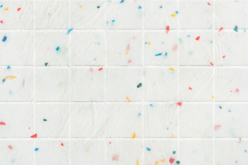 Renkli fayans modern halı - TenStickers