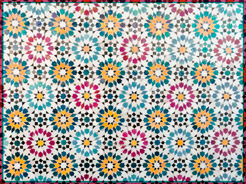 Akdeniz mozaik yer karoları - TenStickers