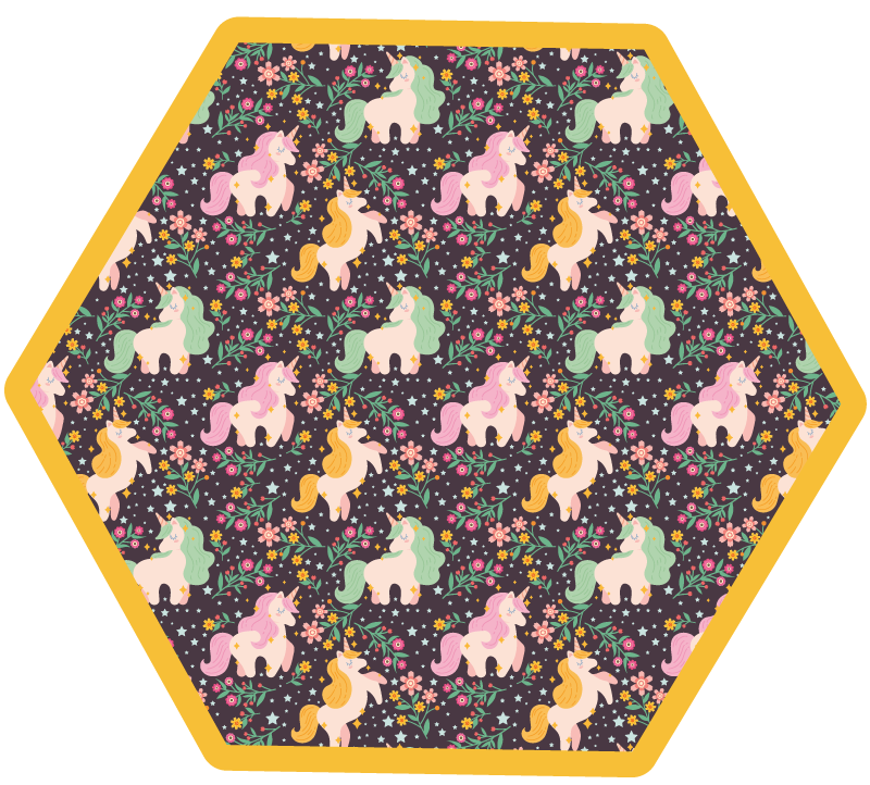 Efsanevi yaratıklar oyun alanı pvc halı - TenStickers