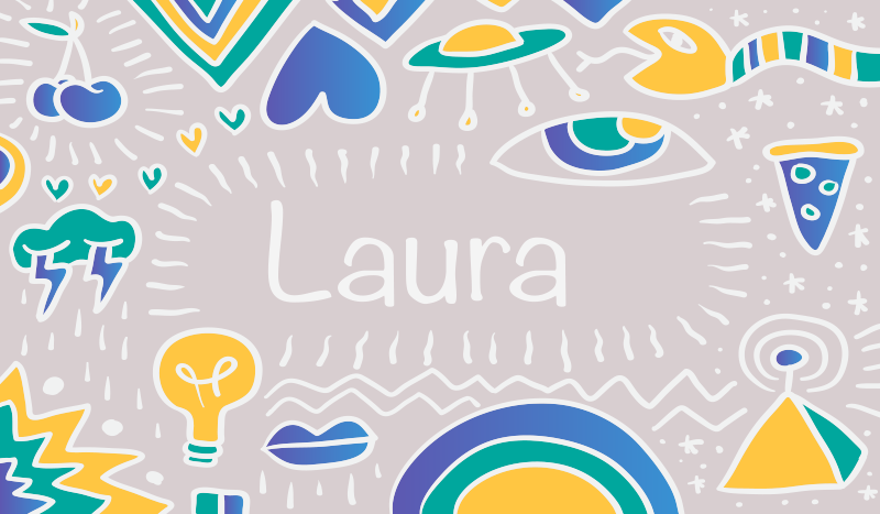 Kişiselleştirilmiş eğlenceli mat isimlerle pvc halı - TenStickers