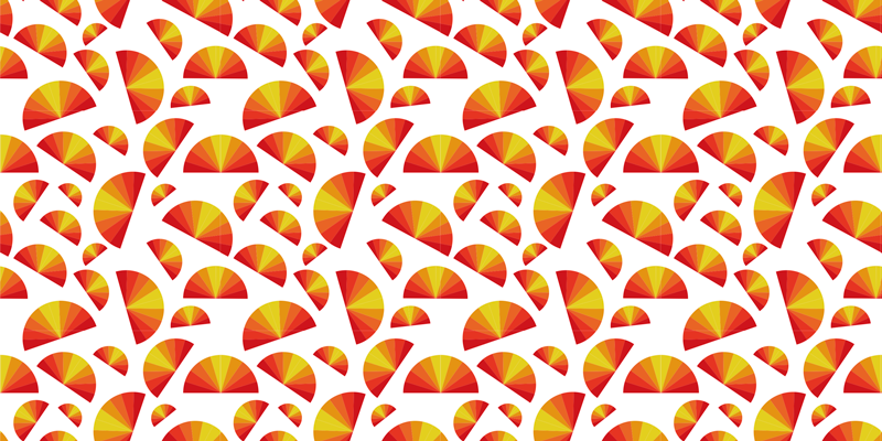 Bağbozumu gün batımı desen eski halı - TenStickers