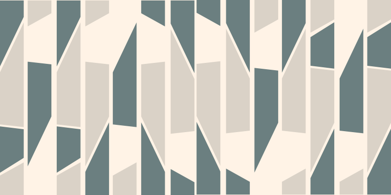 Soyut geometrik seramik karolar koridor - TenStickers