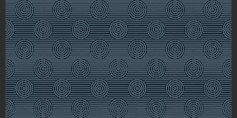 Geometrik dairesel motifler geometrik pvc halı - TenStickers