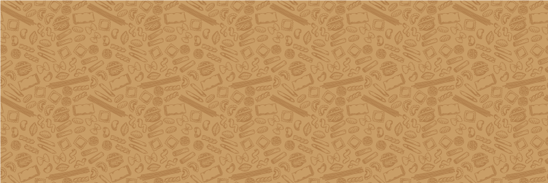 Kahverengi makarna mutfak modeli vinil halı - TenStickers