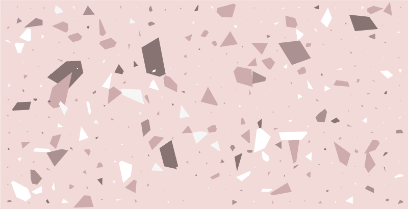 Geometrik mozaik geometrik pvc halı - TenStickers